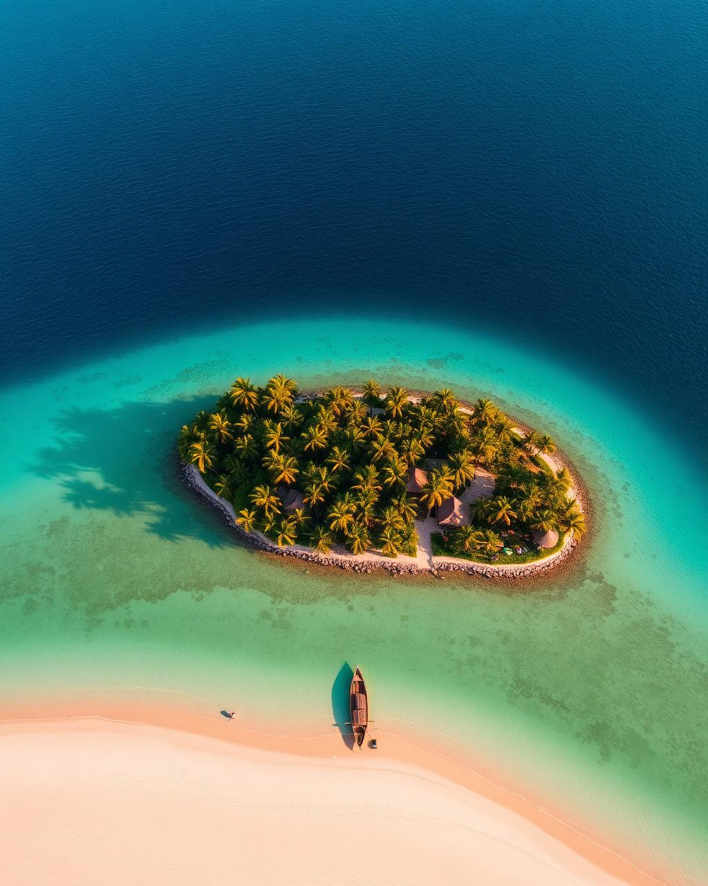 Paysage de Sainte-Marie à Madagascar — L'île aux baleines